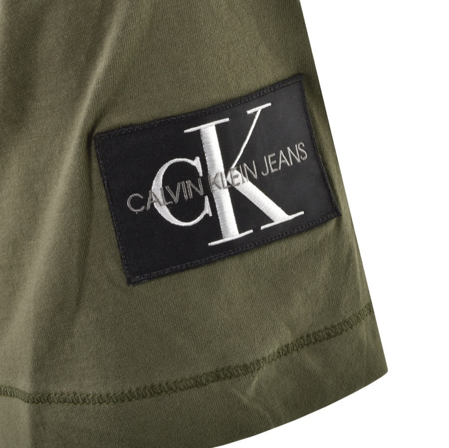 Alternative Image for ProductCalvin Klein Jeans Monogram Logo T Shirt Green3